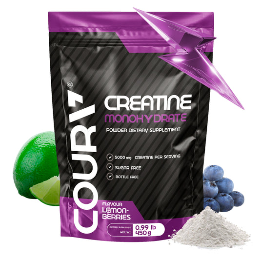 Creatine Monohydrate Lemon-Berries Flavor 450g