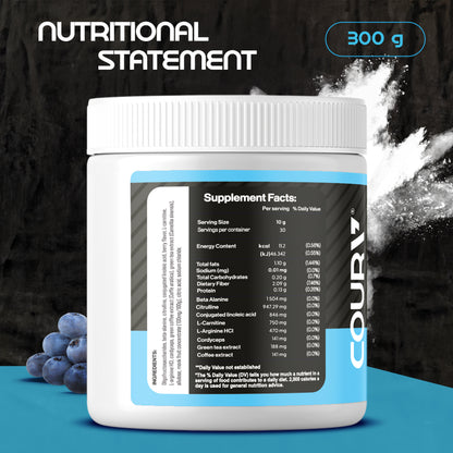 Pre-Workout Berries Flavor – 300 g