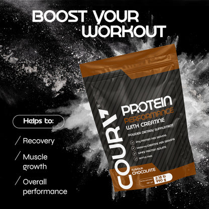 Performance Protein with Creatine 990g – Chocolate Flavor